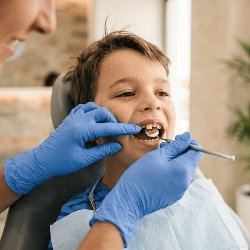 Revisión preventiva de ortodoncia infantil en Clínica Dental Berriel