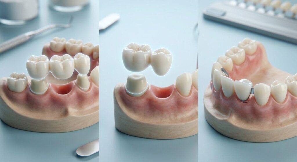 tipos de puentes dentales